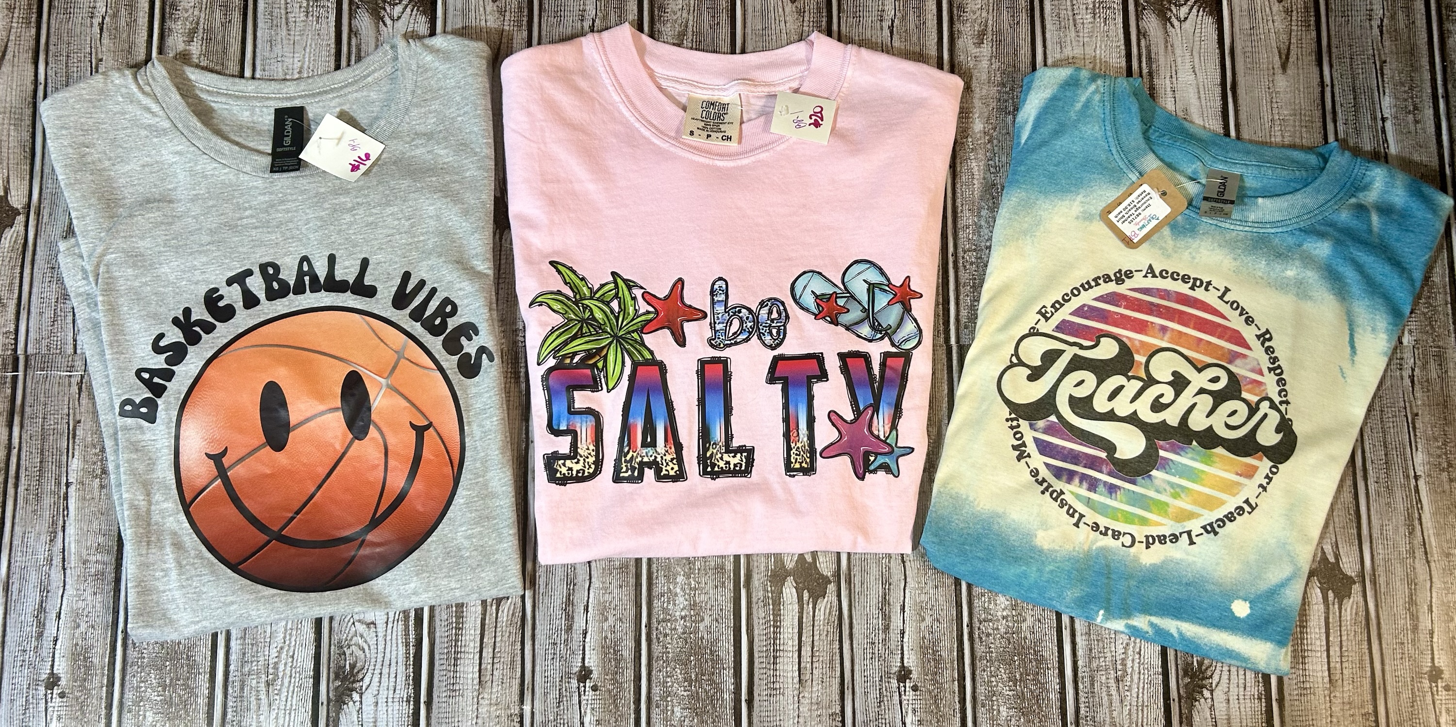 Be Salty Comfort Color Blossom Adult Small