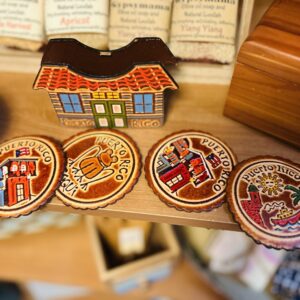 Puerto Rico Coasters Leather