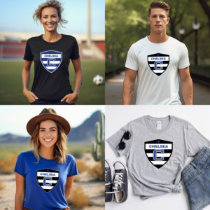 Chelsea Soccer Shield Tshirt