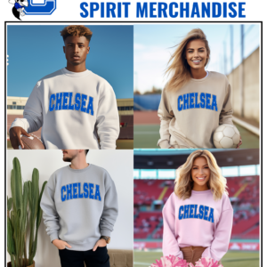 Chelsea Royal Arched Distressed Sweatshirt