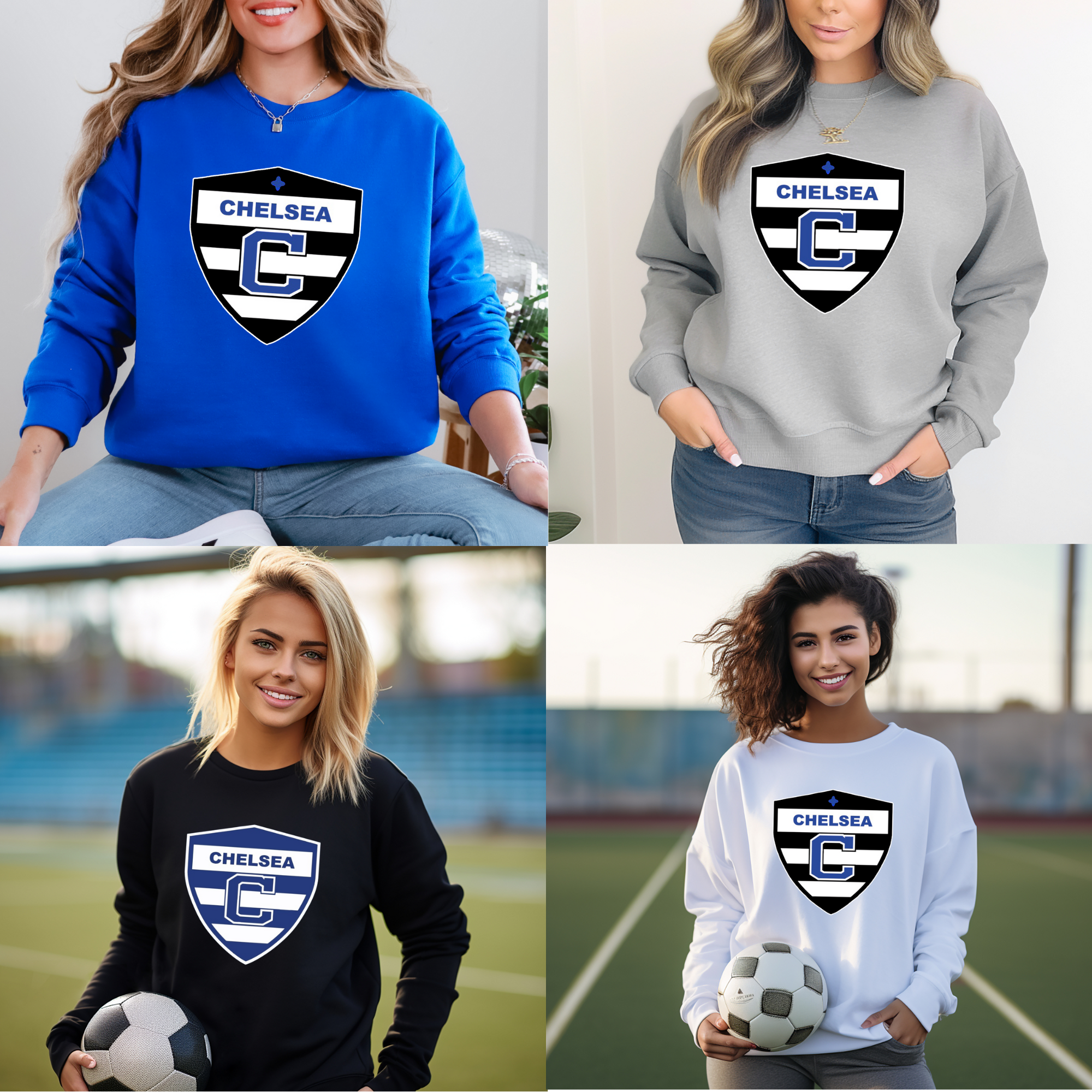 Chelsea Soccer Shield Sweatshirt