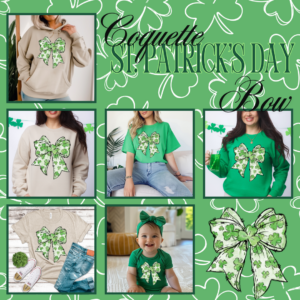Coquette St. Patrick's Day Bow Collection
