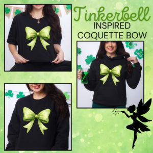 Tinkerbell Inspired Coquette Bow Collection