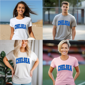 Chelsea Royal Arched Distressed Tshirt