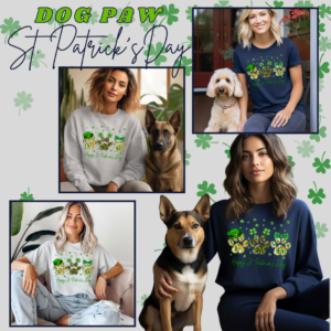 Dog Paw St. Patrick's Day Collection