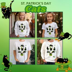 St. Patrick's Day Cats Collection