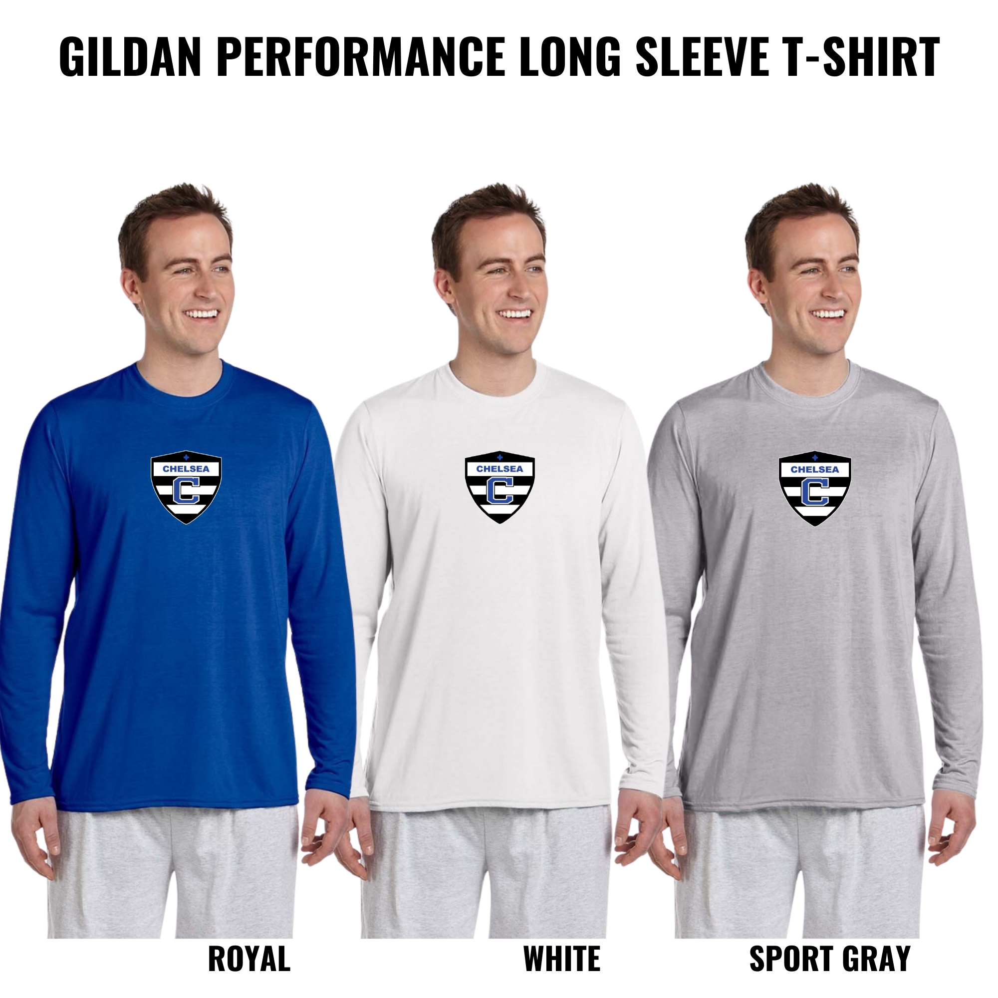 Chelsea Soccer Performance Long Sleeve Shirt
