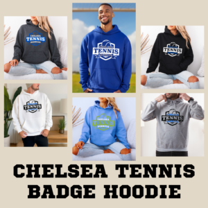 Chelsea Tennis Badge Hoodie Collection