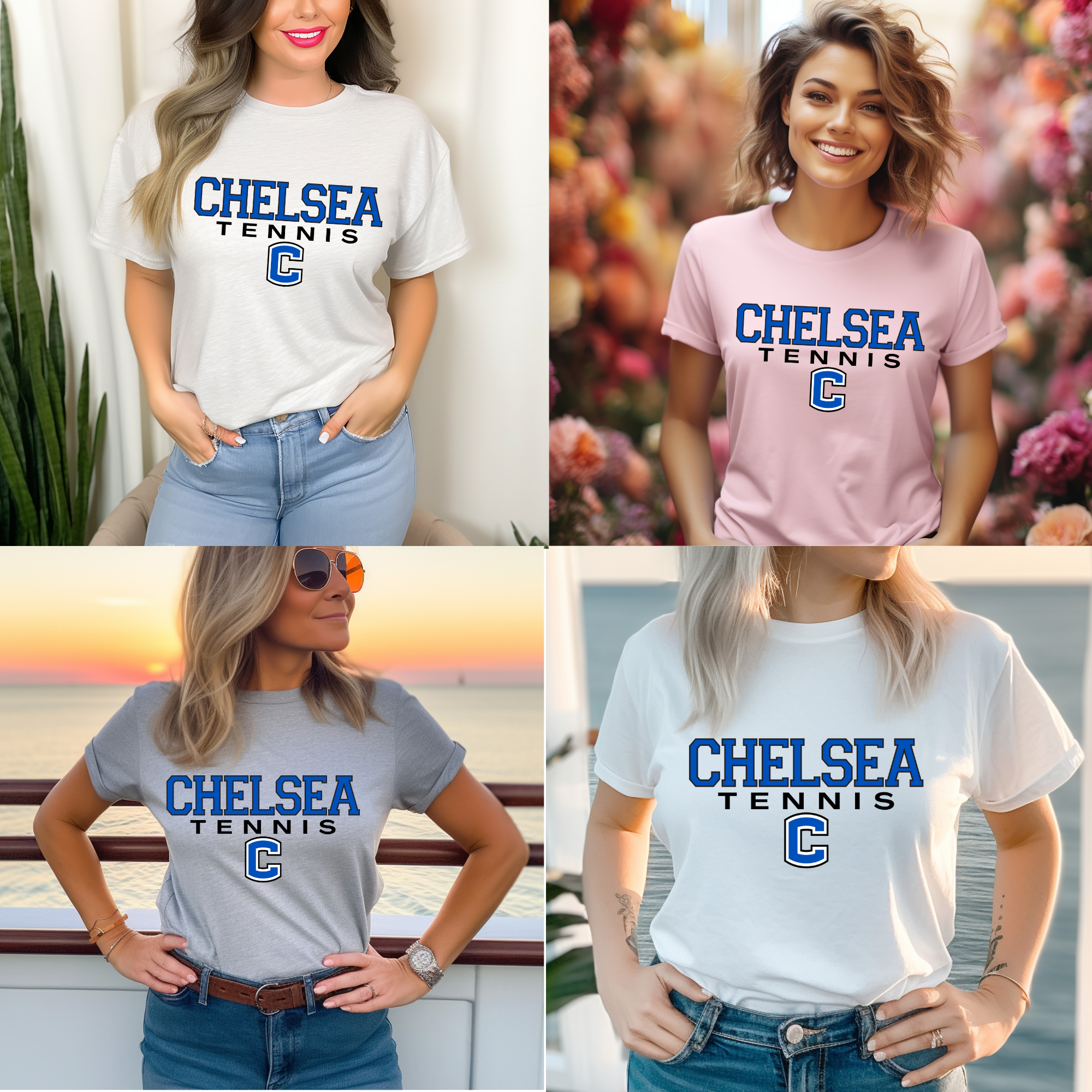 Chelsea Tennis C Tshirt Collections