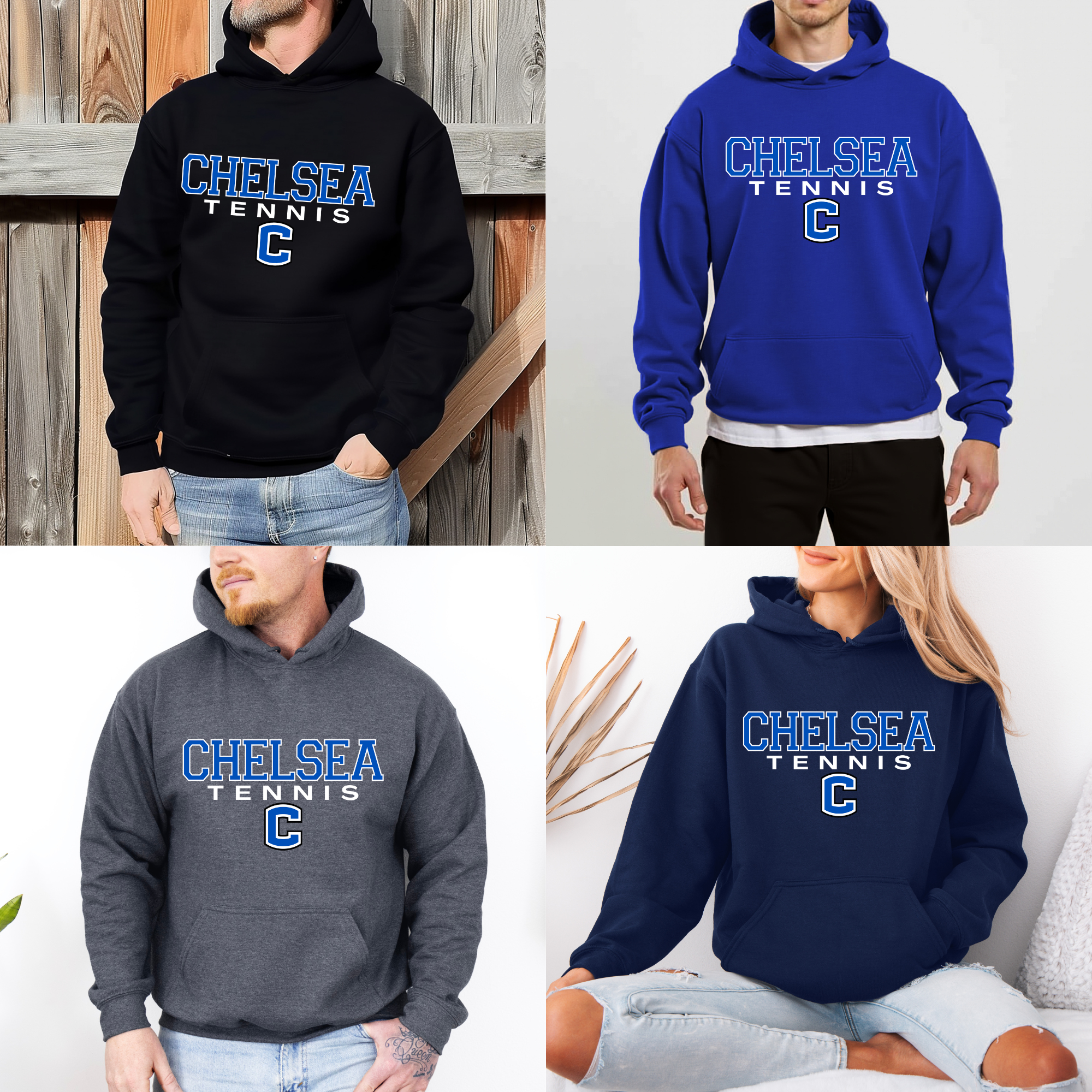 Chelsea Tennis C Hoodie Collection