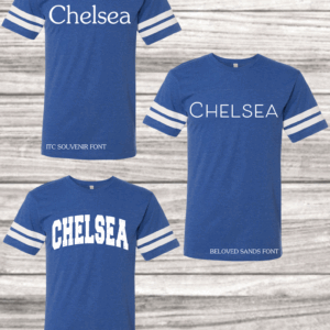 Chelsea Print Striped Sleeve Shirt