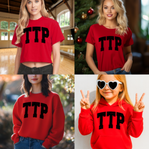 TTP Black Collegiate Distressed Collection