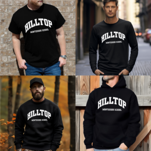 Hilltop Montessori School Arched Distressed Collection