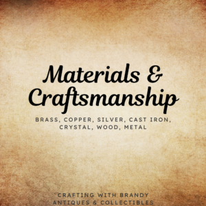 Materials & Craftsmanship